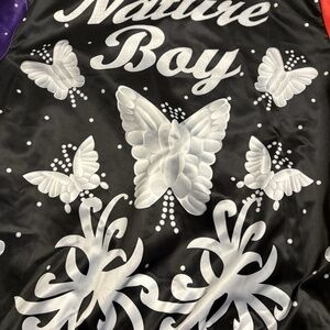 VINTAGE CHALKLINE WALKOUT WWE LEGENDS NATURE BOY RICK FLAIR SATIN JACKET XL